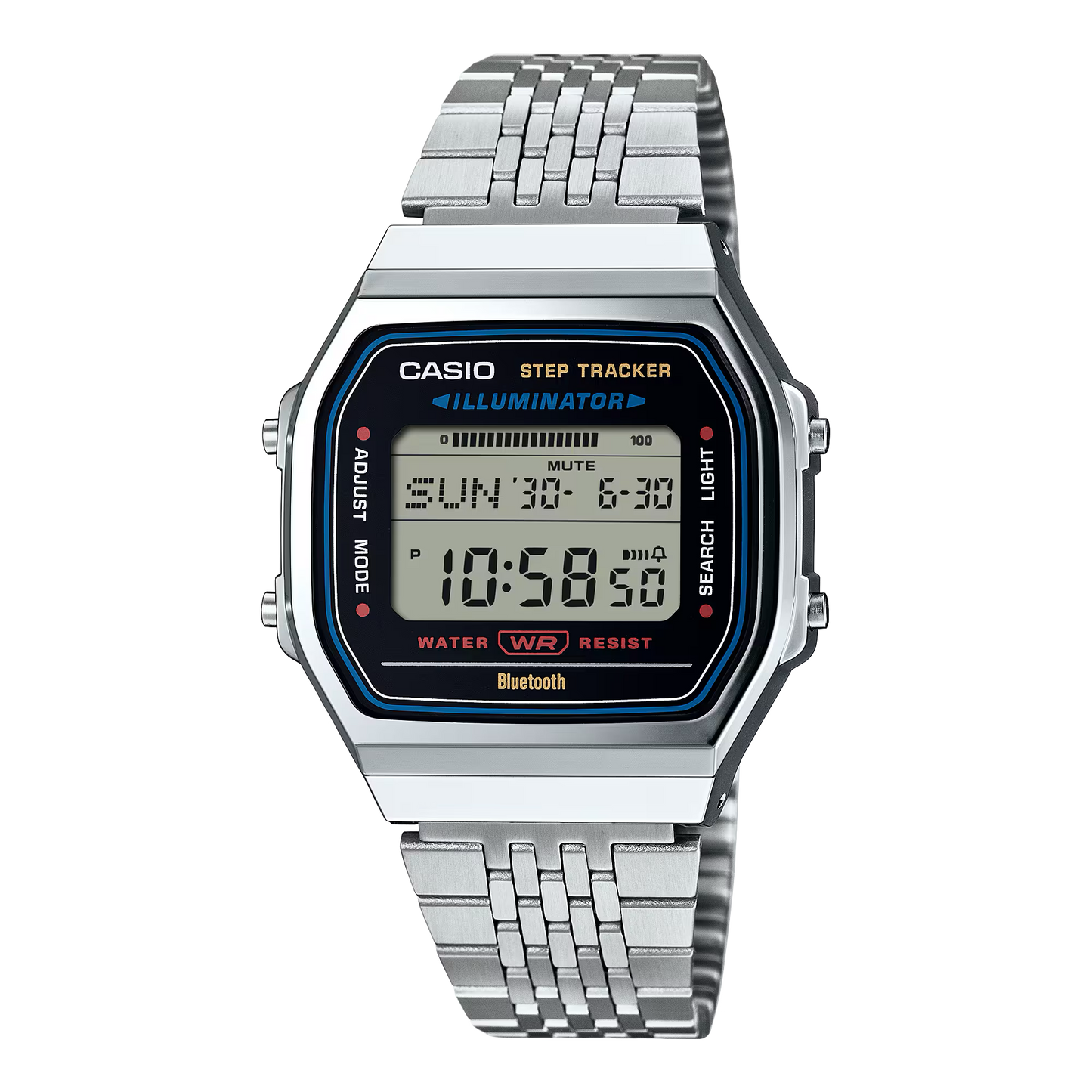 Casio 手機藍芽連接復古錶 ABL-100WE-1A