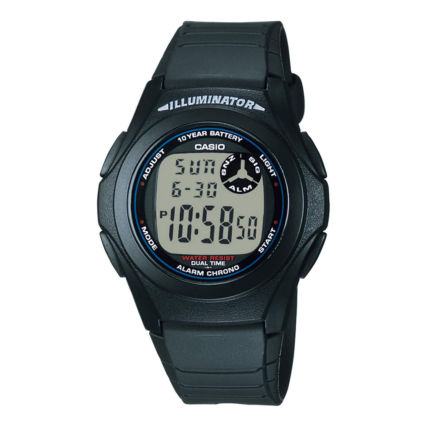 Casio 10年電池跳字錶 F-200W-1A