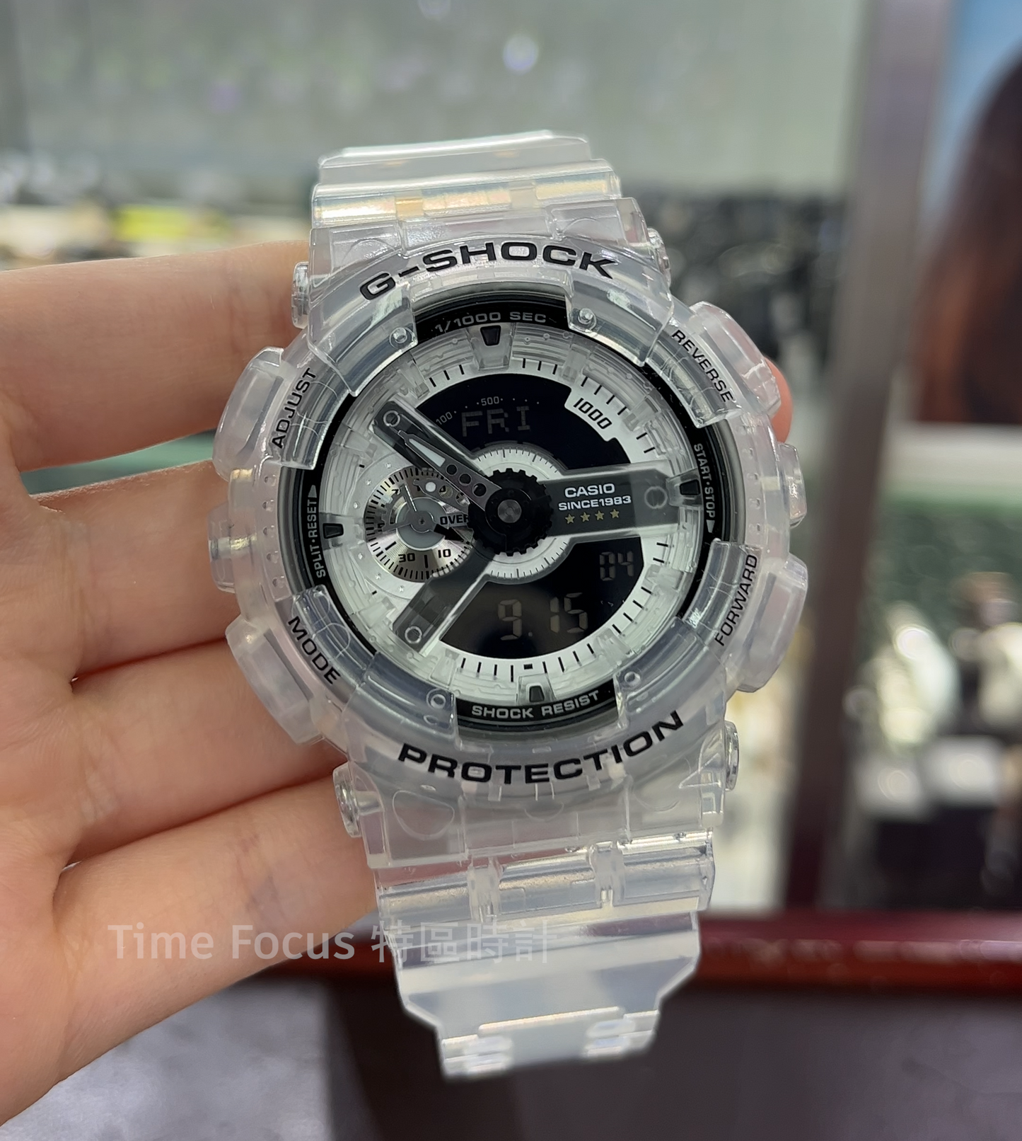 G- Shock 40週年 CLEAR REMIX GA-114RX-7A