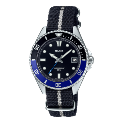 Casio 尼龍帶 MDV-10C-1A2