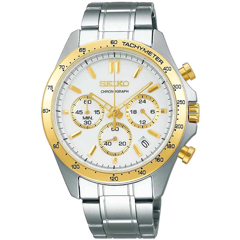 Seiko Spirit 石英計時碼錶 SBTR024