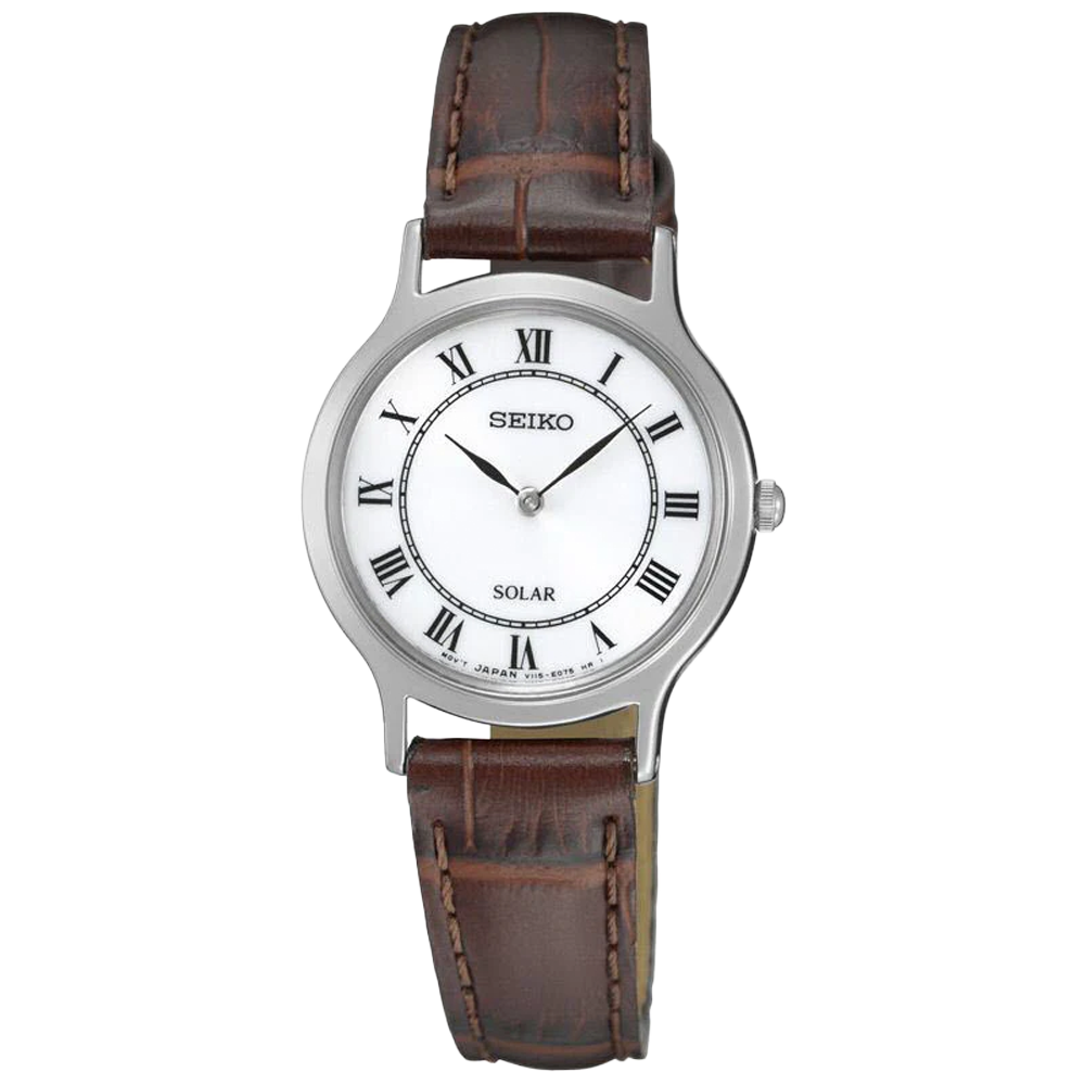 Seiko 太陽能皮帶錶 SUP303P1