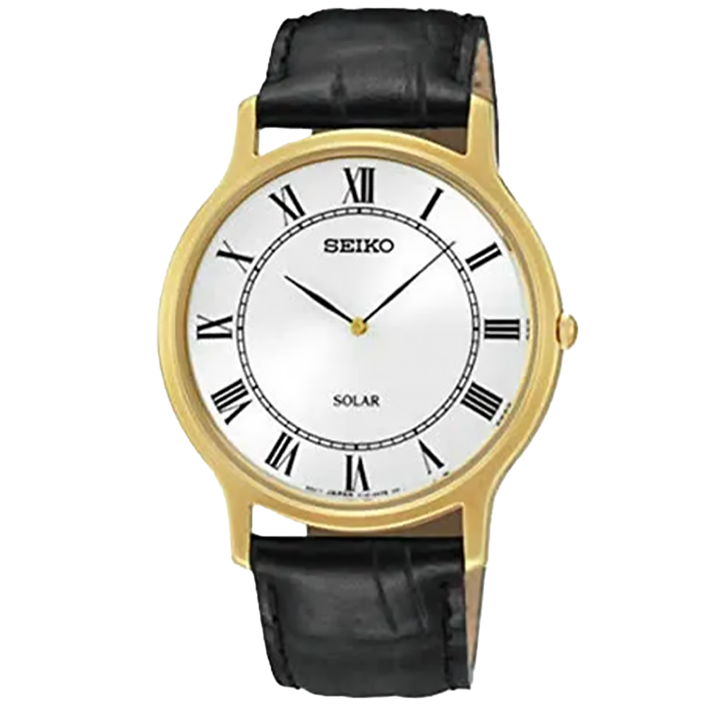 Seiko 太陽能皮帶錶 SUP878P1