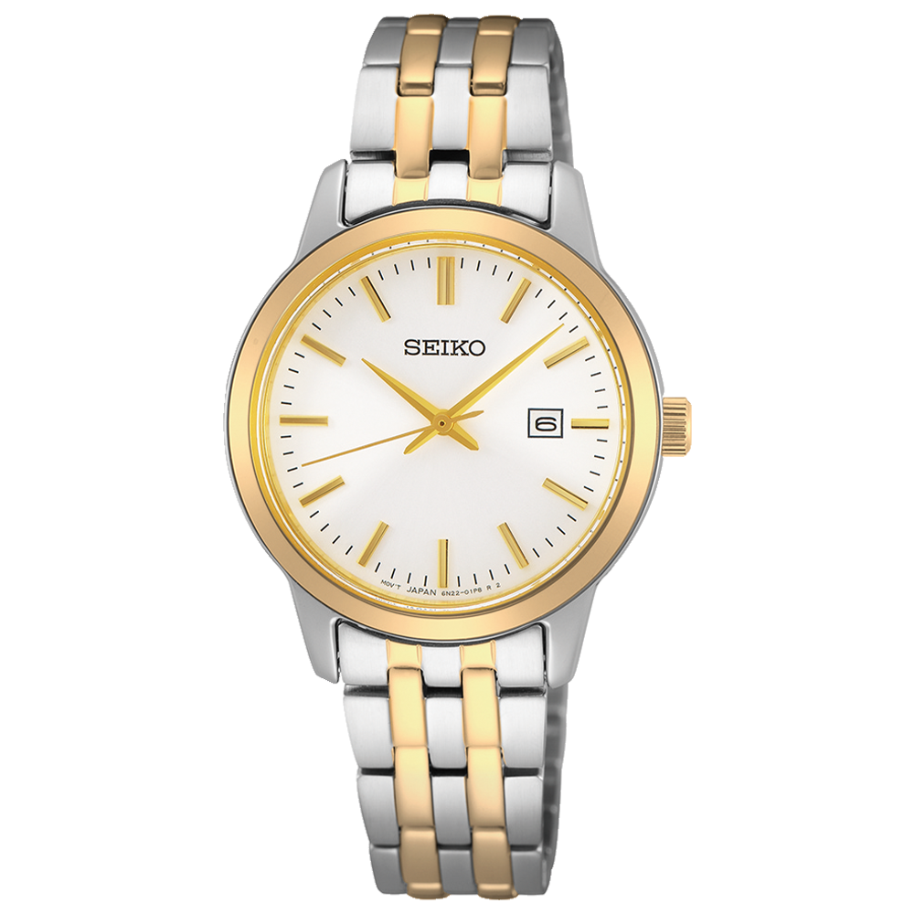Seiko 石英間金錶 SUR410P1