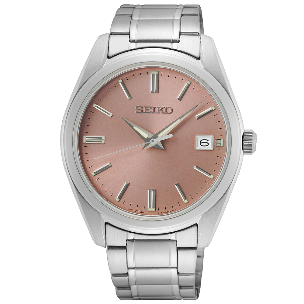 Seiko 石英鋼帶錶 SUR523P1