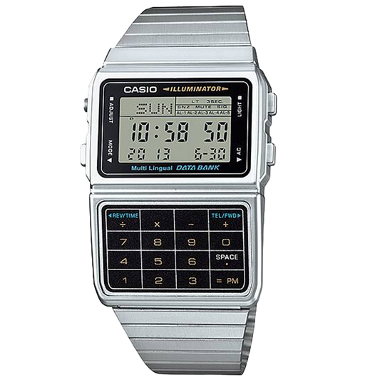 Casio 復古計算機跳字錶 DBC-611-1