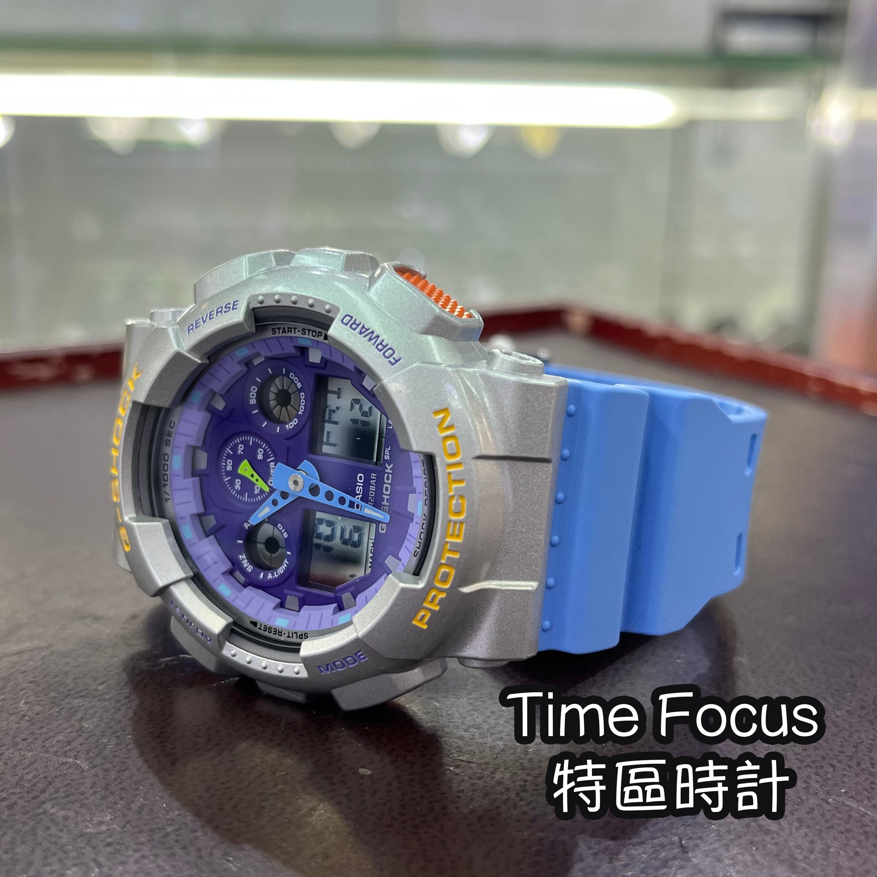 G-Shock GA-100EU-8A2 – 特區時計TIME FOCUS