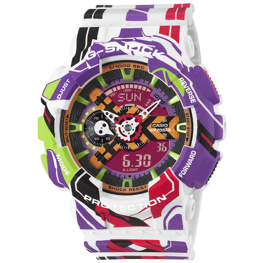 G-Shcok 《新世紀福音戰士》聯乘型號 GA-110EVA30-7A