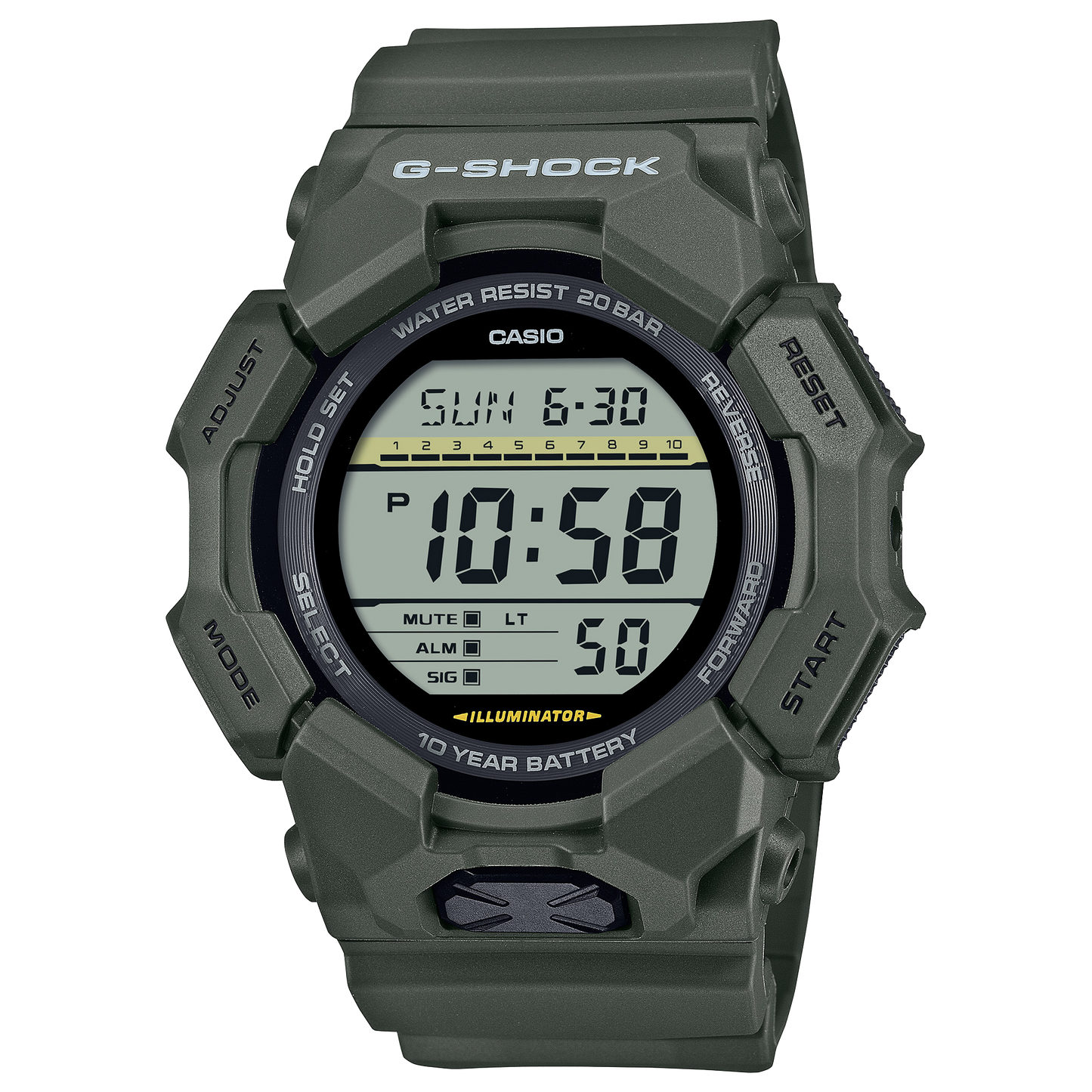 G-Shock 10年電池運動錶 GD-010-3