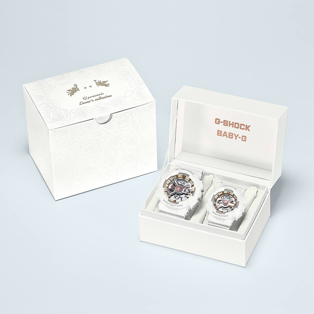G Presents Lover's 2024 特別版情侶對錶系列 LOV-24A-7A