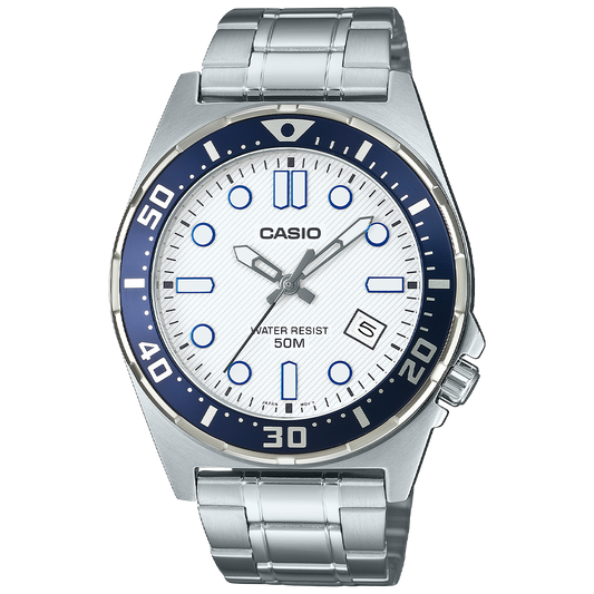 Casio 潛水款色指針錶 MTP-135D-7AV