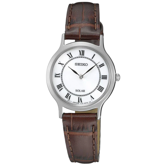 Seiko 太陽能皮帶錶 SUP303P1