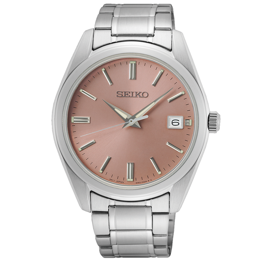 Seiko 石英鋼帶錶 SUR523P1